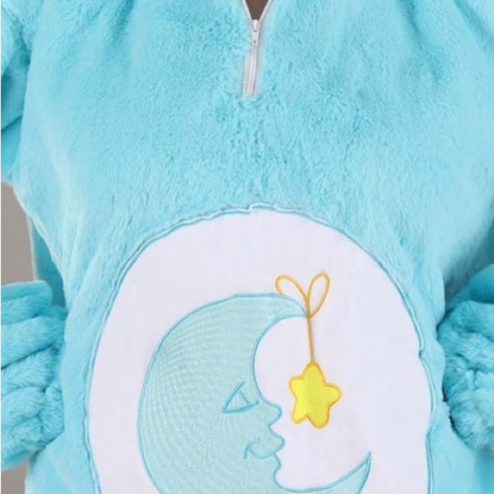 Care Bears Deluxe Bedtime Bear Hoodie Women’s Costume - Picture 2 of 3